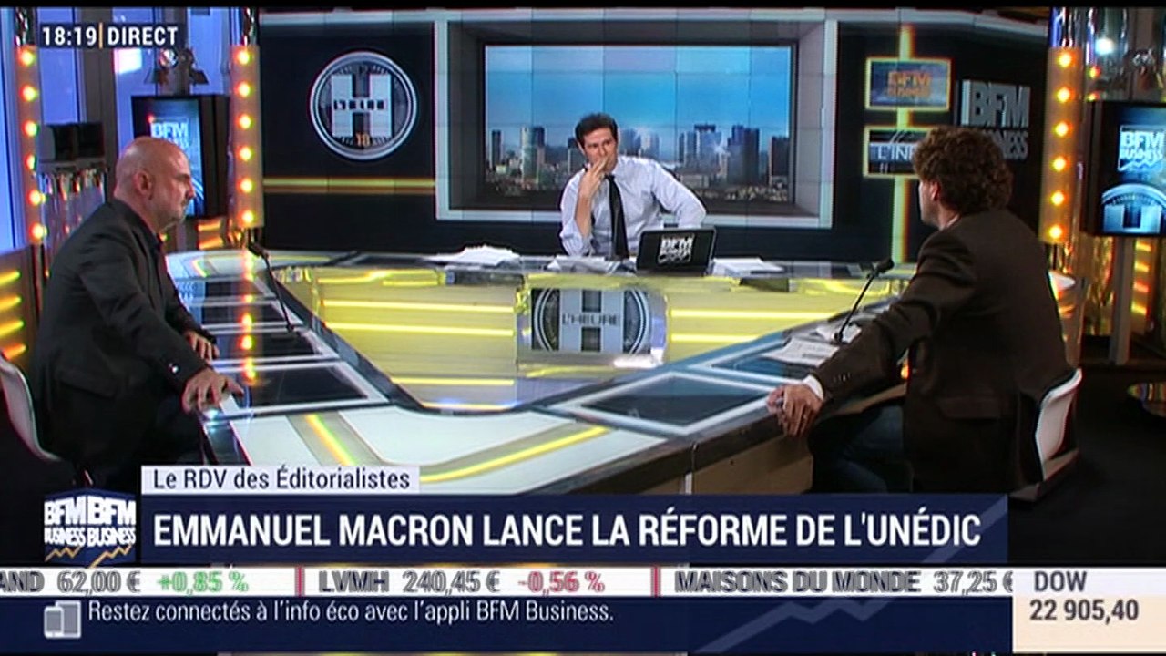 Le Rendez-Vous des Éditorialistes: Emmanuel Macron lance la réforme de l'Unédic - 16/10