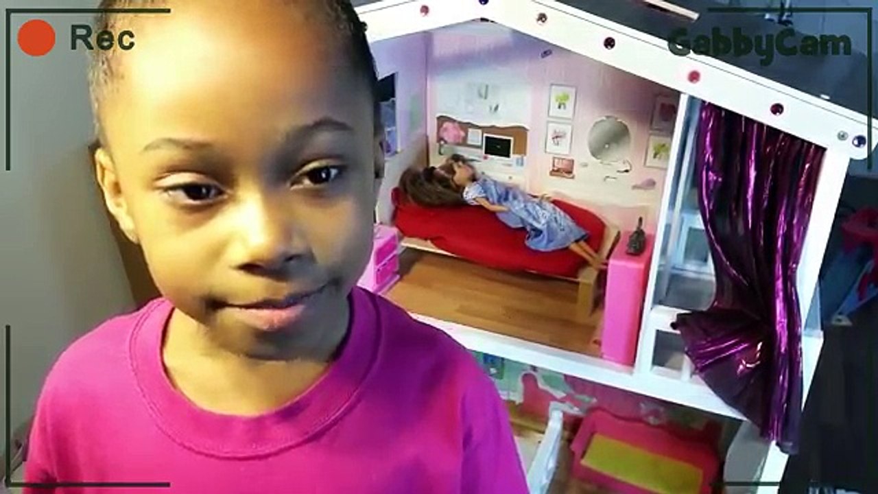 BARBIE HOUSE TOUR!!! GabbyCam 1 | BlueprintDIY Kids