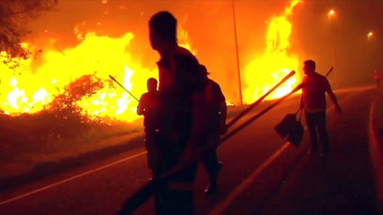 Portugal and Spain hit by deadly wildfires fueled by Hurricane Ophelia