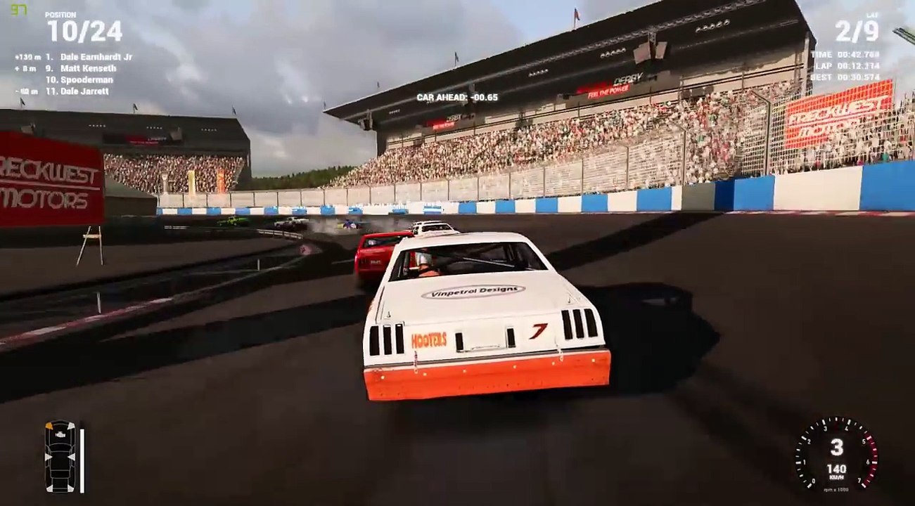 NASCAR LEGENDS! - Next Car Game Wreckfest Mod
