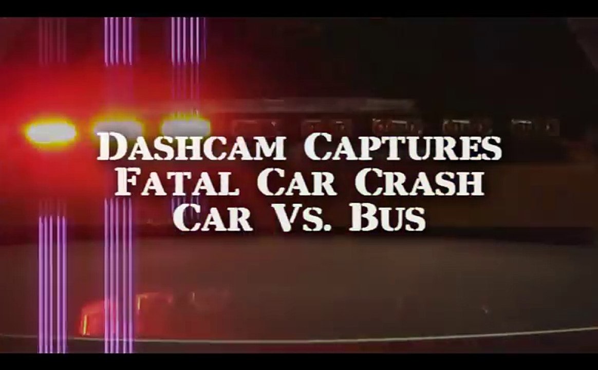 Fatal Car Crash Caught on Police Dashcam -CAR CRASH