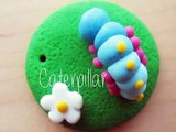 Polymer clay meadow charms - ladybugs and caterpillar TUTORIAL