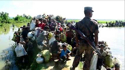 Скачать видео: Naufrágio de embarcação com rohingyas deixa oito mortos