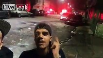 Brazil criminals wannabes joking with cops gets a surprise