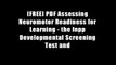 [FREE] PDF Assessing Neuromotor Readiness for Learning - the Inpp Developmental Screening Test and