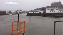 At least two dead as Storm Ophelia batters Ireland