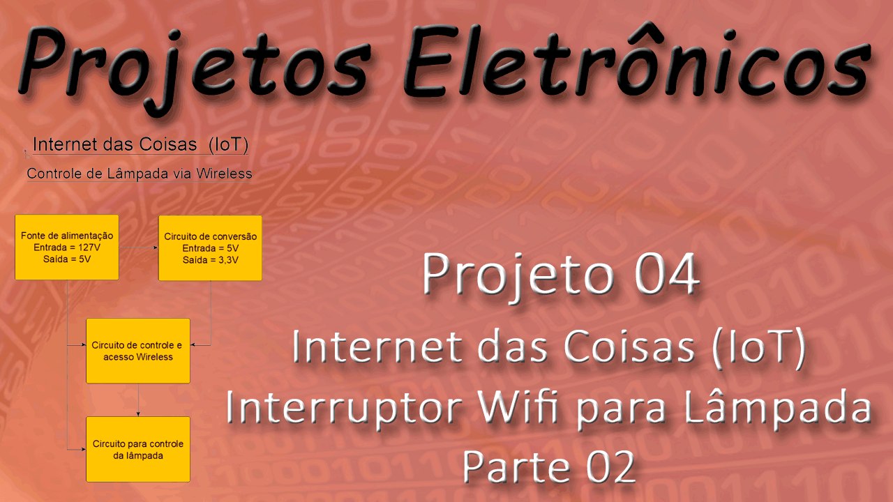 Projeto 04 - Controle de lâmpada wireless (IoT) - Parte 02 - Fonte