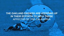Oakland Raiders donate $1M in aid to California wildfires