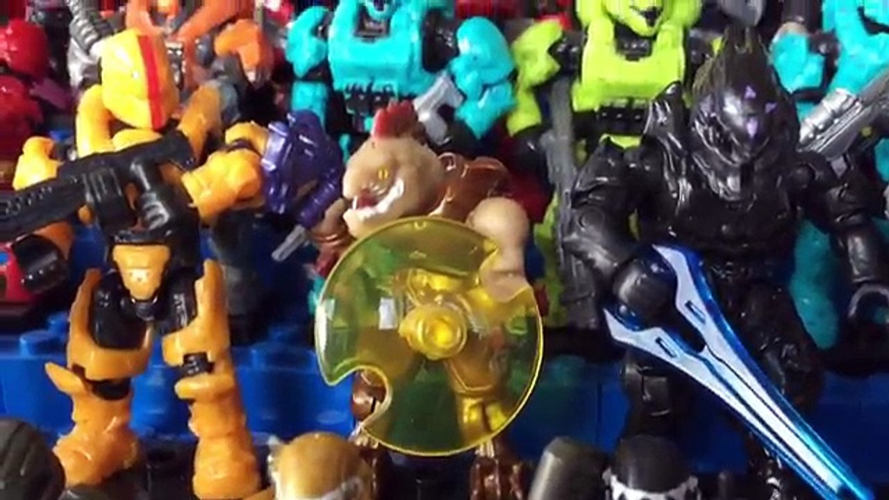 Halo mega bloks custom figure stand