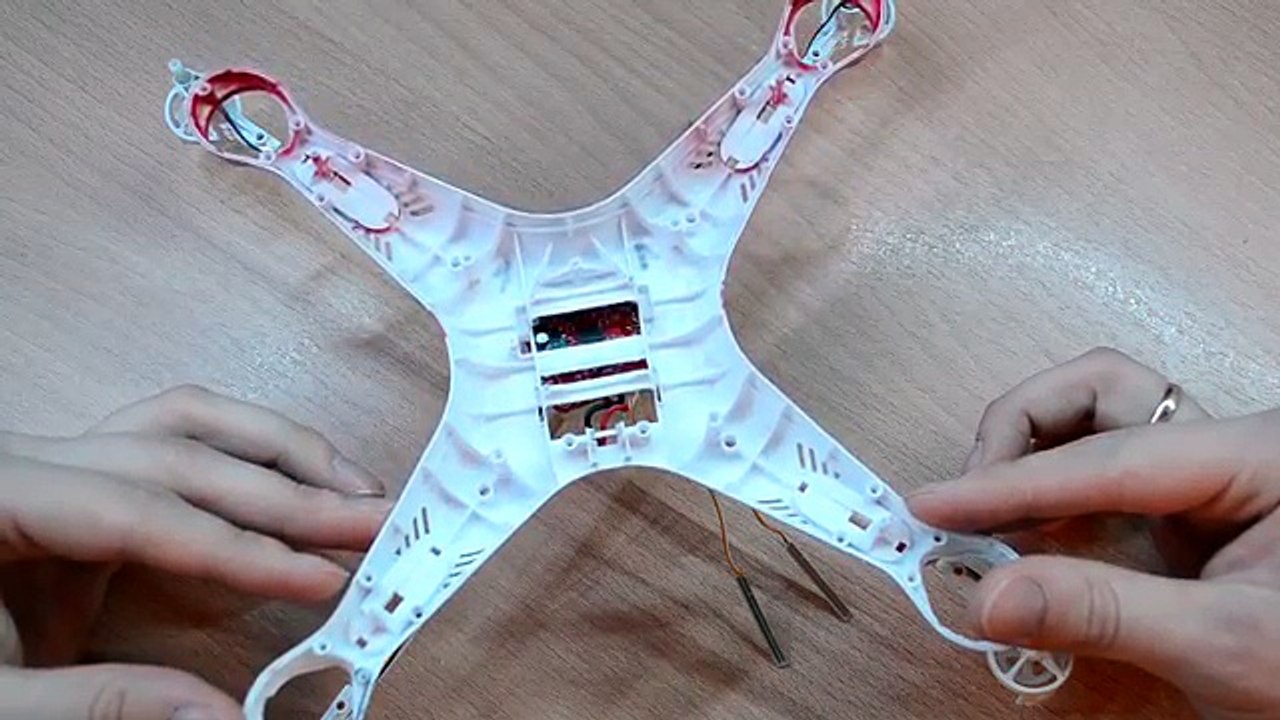 Syma x5 - облегченный корпус из суши палочек и клея!