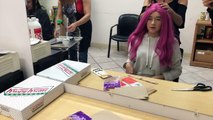 TEEN Wears BRIGHT Kylie Jenner WIG (First Time). FionaFrills