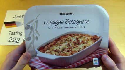 Lasagne Bolognese [chef select LIDL]