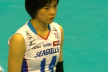 宮下遥選手(Haruka Miyashita)その②岡山シーガルズ【Vﾌﾟﾚﾐｱﾘｰｸﾞ開幕戦】2015.10.17東京体育館