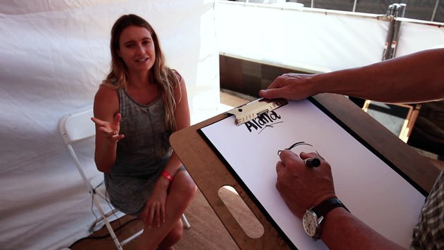 Alana Blanchard Opens Up About Being Pregnant While Getting Her Portrait Drawn
