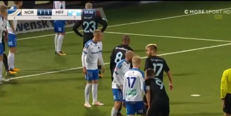 Lasse Nielsen Goal HD - Norrkoping 1-2 Malmo FF 16.10.2017