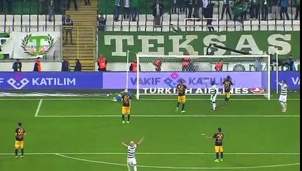 Aziz Behich GOAL Bursaspor 3 - 1 Osmanlispor - 16.10.2017