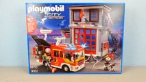 Playmobil Feuerwehr Mega Set 9052 auspacken seratus1 unboxing