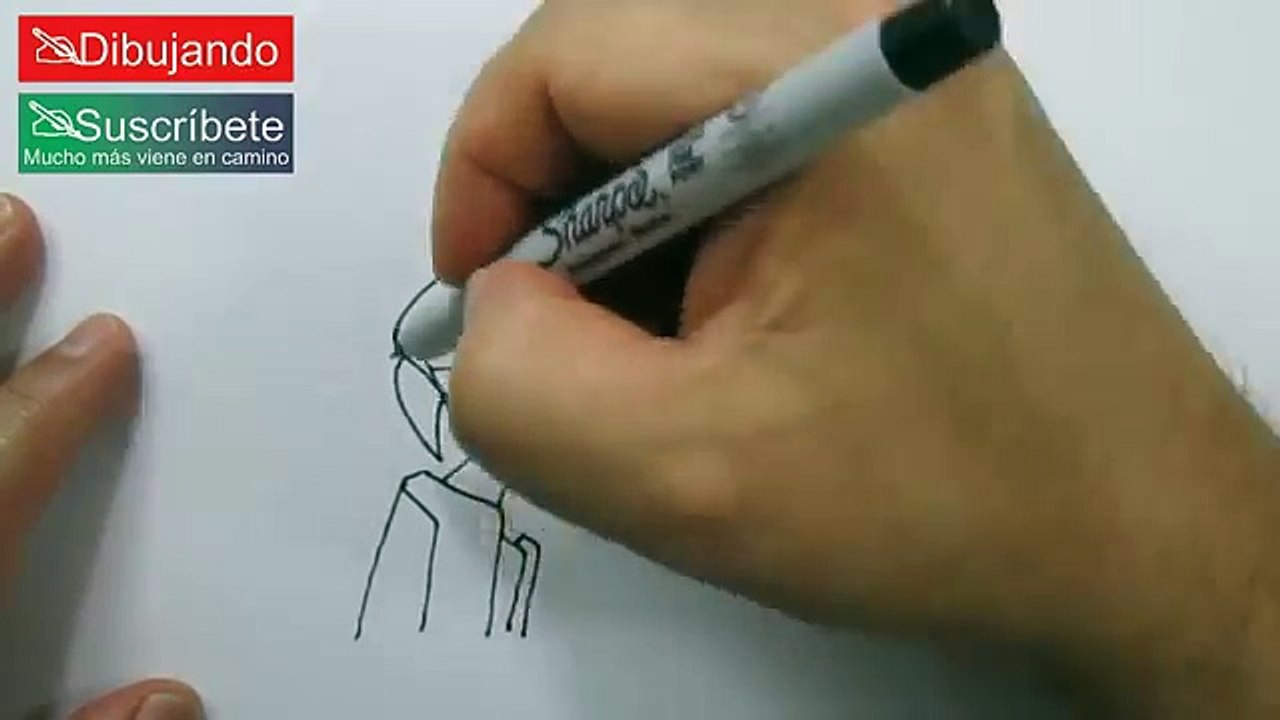 Cómo dibujar a Bumblebee De Transformers - How To Draw Bumblebee | Dibujando