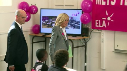 Brigitte Macron: une dictée pour sensibiliser aux maladies rares