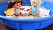 Baby Alive Swimming In Fan Mail!- Baby Alive Goes Swimming - baby alive doll videos