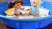 Baby Alive Swimming In Fan Mail!- Baby Alive Goes Swimming - baby alive doll videos