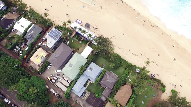 Surfing Pipeline and Backdoor Looks Dreamy from the Sky - The Inertia