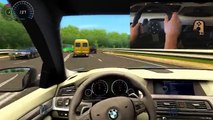 BMW M5 F10 City Car Driving Simulator G27 300 Km/h Big Crash Ending !!!