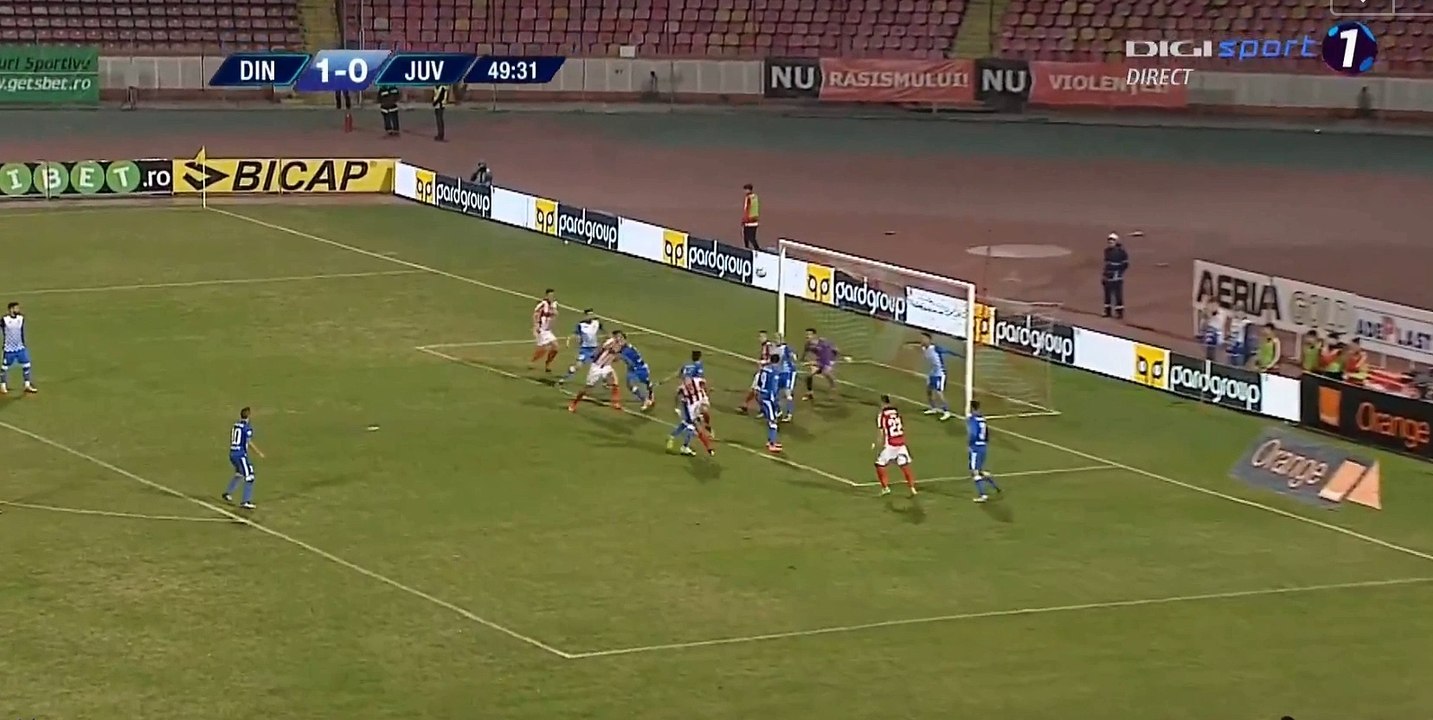 Giorgos Katsikas Goal HD - Din. Bucuresti	2-0	FC Juventus Bucuresti 16.10.2017