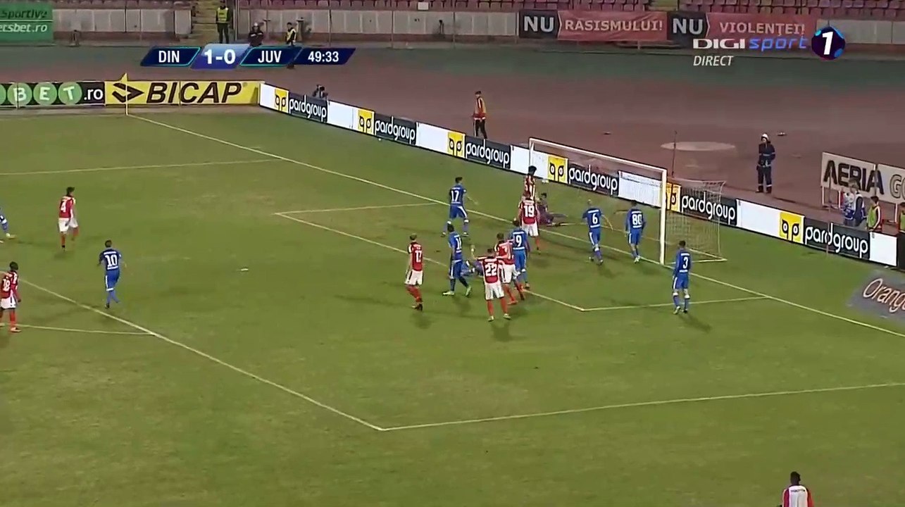 Giorgos Katsikas 2nd Goal HD - Dinamo Bucuresti 2-0 Juventus Bucuresti 16.10.2017