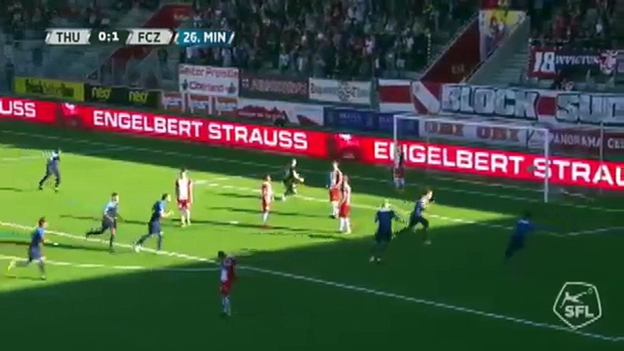 Thun 0:1 Zurich (Swiss Super League. 15 October)