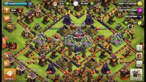 Clash Of Clans | How to 3 Star The Th10 Four Corner Base with Mass Witch   Healer