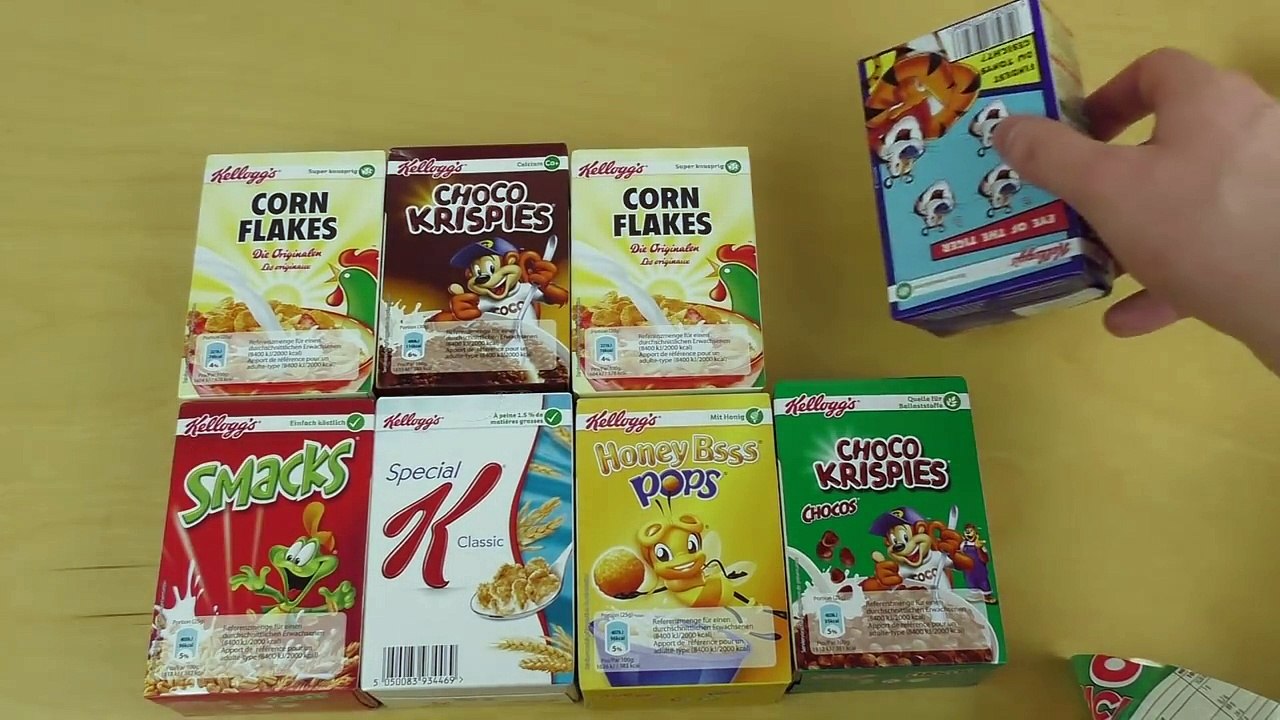 Kelloggs Variety Review [Frosties Smacks Corn Flakes]