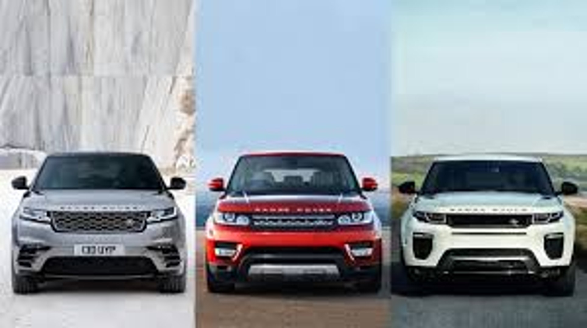 Aprendiz Moderar al exilio Range Rover Velar VS Range Rover Sport VS Range Rover - Dailymotion Video
