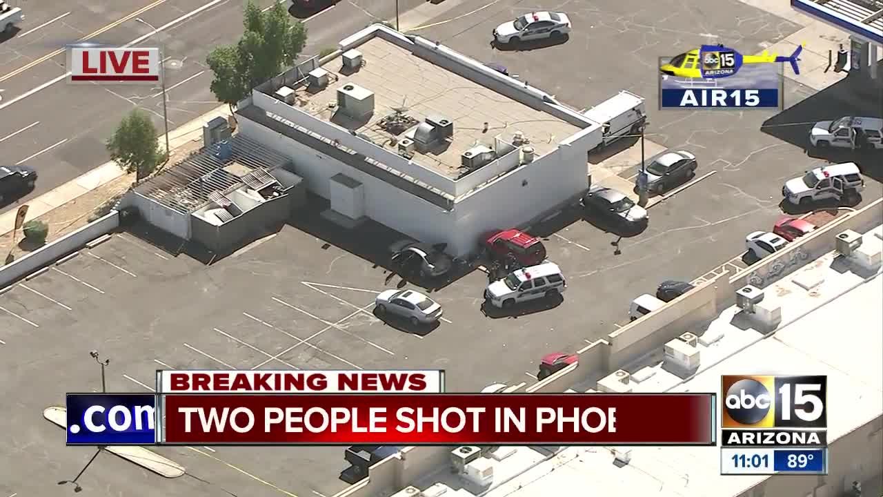 Two seriously hurt after shooting in west Phoenix