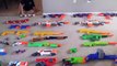 HUGE Gun Collection Part 1 - Rifles Pistols and More Toy Guns Nerf - Enorme colección Gun