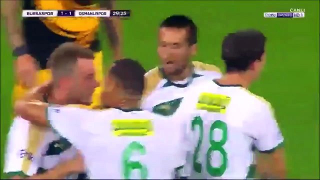 All Goals Turkey Süper Lig - 16.10.2017 Bursaspor 3-1 Osmanlispor FK