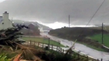 아일랜드에 '50년 만의 허리케인' 발생...3명 사망 / YTN