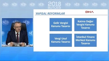 Maliye Bakanı Ağbal 2018 Bütçesini Açıkladı 7