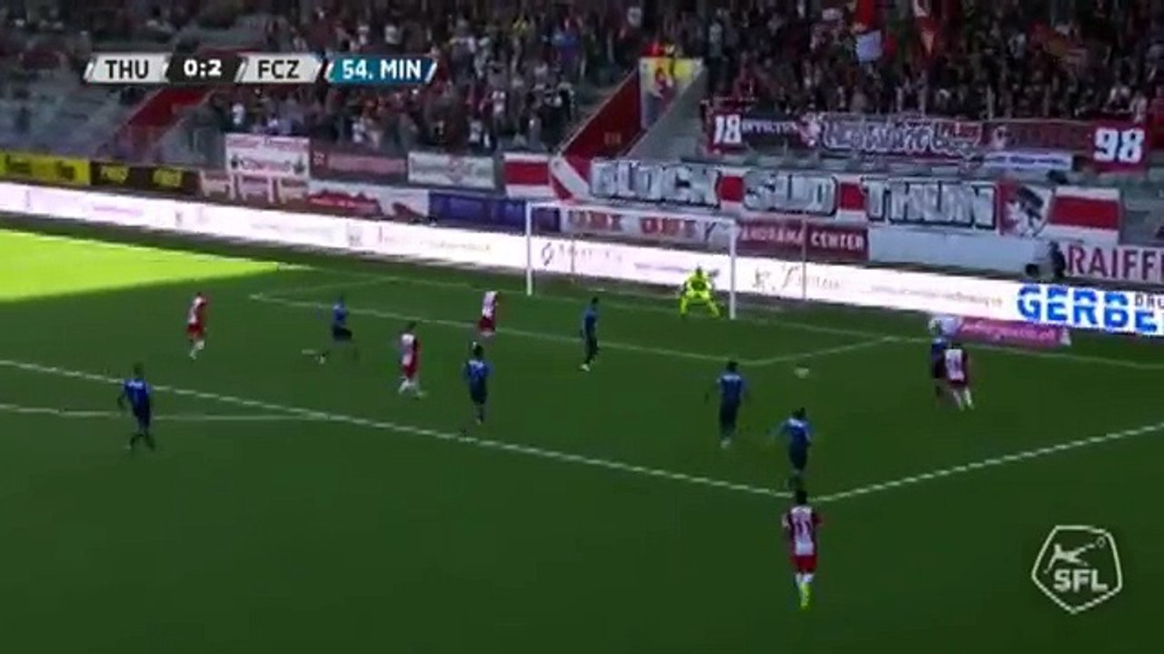 Thun 1:2 Zurich (Swiss Super League. 15 October)