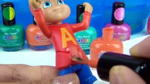 D.I.Y. ALVINNN!!! and the Chipmunks, Alvin & Brittany Color Change Nail Polish Mood Make-over TUYC