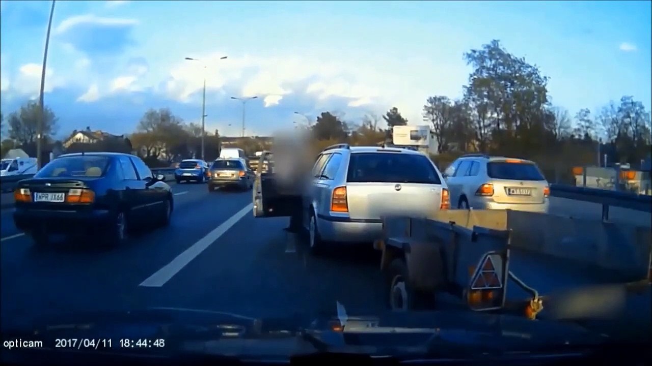 Road rage entre deux Polonais