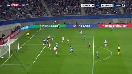 Vincent Aboubakar  Goal HD - RB Leipzig	1-1	FC Porto 17.10.2017