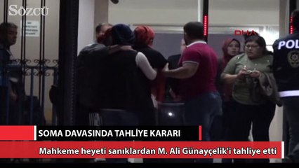 Soma davasında tahliye kararı