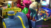Chuck E Cheese Family Fun Indoor Games & Activities for Kids Children Play Area Lorraine Toys Videos