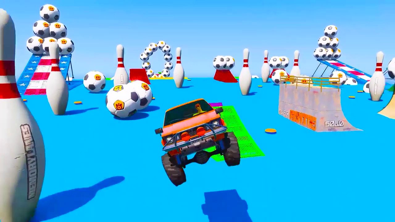 Camionetas coches con Autobus pelicula para niños en español con canciones infantiles | HD | 3D