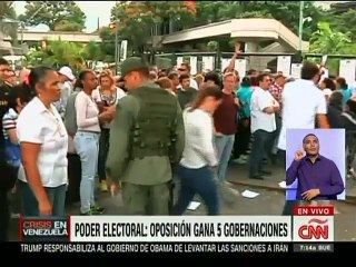 Chavismo ganó 17 de 23 gobernaciones en Venezuela