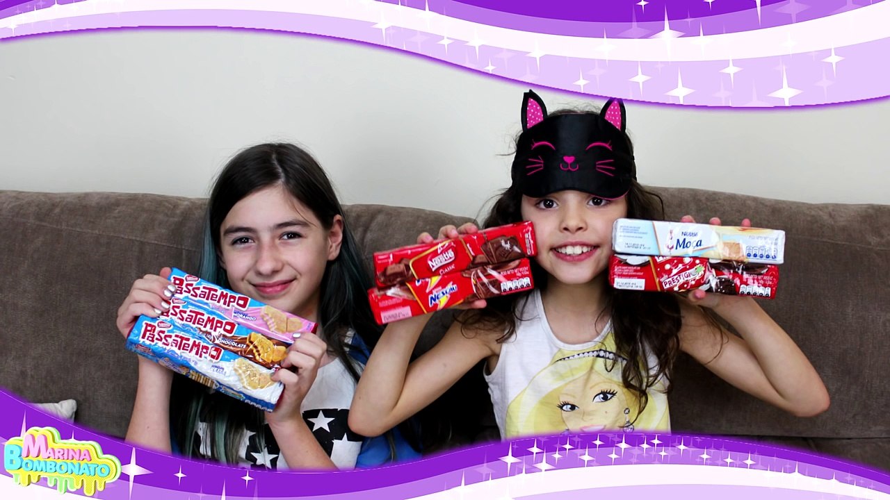 Desafio Biscoito Recheado com Eloah e Diversão (Bolacha, Youtubers Mirins, Adivinhar) Challenge