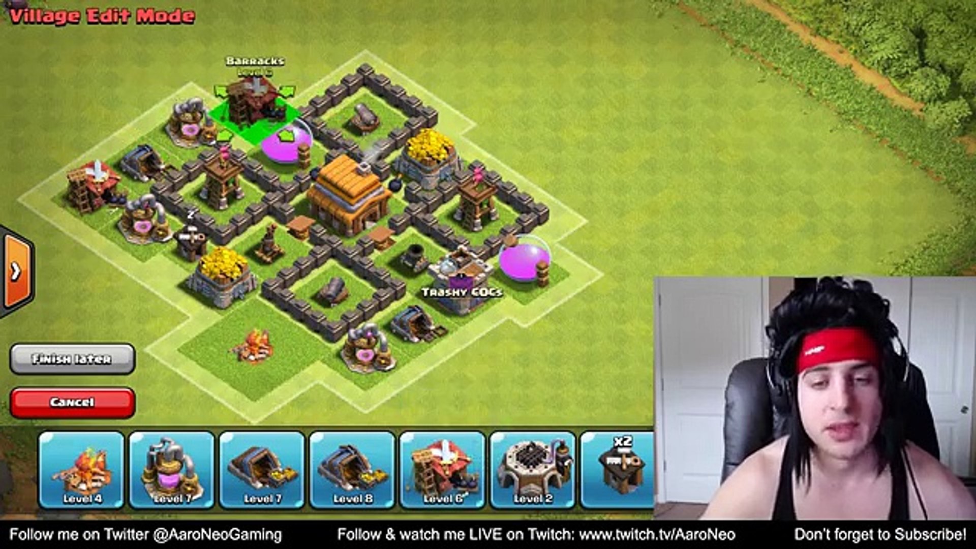 Clash of Clans Town Hall 4 Defense (CoC TH4) BEST Trophy War Base Layout  Strategy & Troll Replays #1 – Видео Dailymotion
