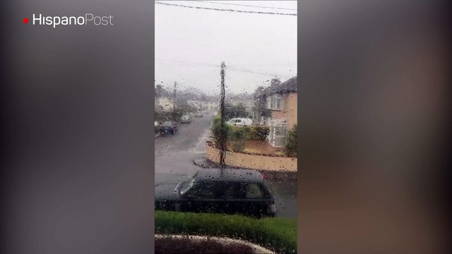 Una tormenta está causando estragos en el sur de Irlanda