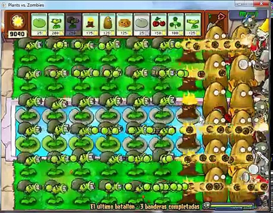 plantas vs zombies la mejor batalla del mundo en el ultimo batallon